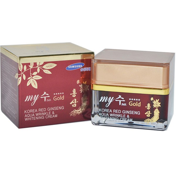 Kem dưỡng trắng da sâm đỏ Hàn Quốc, hồng sâm My Gold