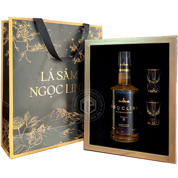 Rượu lá sâm Ngọc Linh