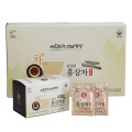 Trà hồng sâm Hàn Quốc cao cấp Red Ginseng hộp 60 gói x 3g