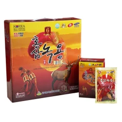 Nước hồng sâm nhung hươu Hàn Quốc hộp 30 gói