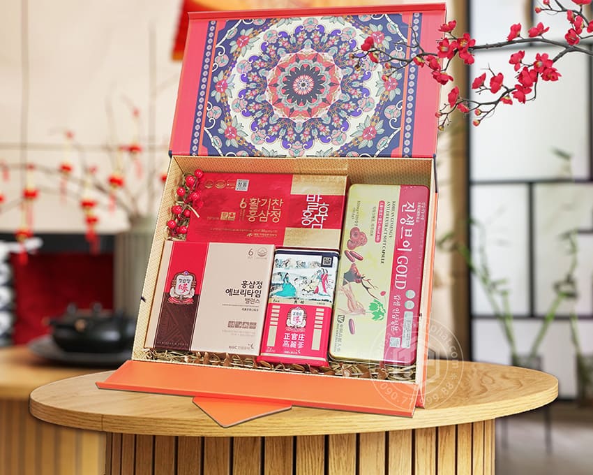 Hộp Quà Xuân Trường Thọ - Set 48 Hộp Quà Xuân Trường Thọ - Set 48