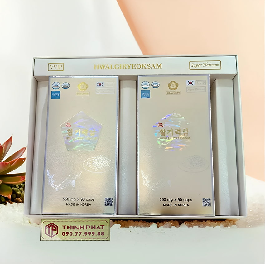 Viên Thiên Sâm Trứng Cá Tầm Hwalgiryeoksam 180 Viên Viên Thiên Sâm Trứng Cá Tầm Hwalgiryeoksam 180 Viên