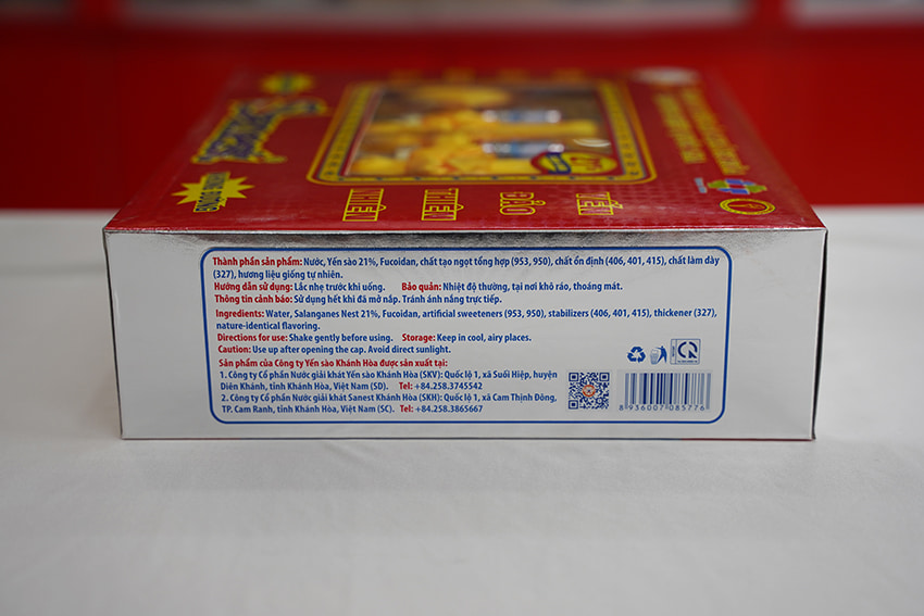 Yến Sào Sanest Khánh Hòa không đường hộp 6 lọ Yến Sào Sanest Khánh Hòa không đường hộp 6 lọ