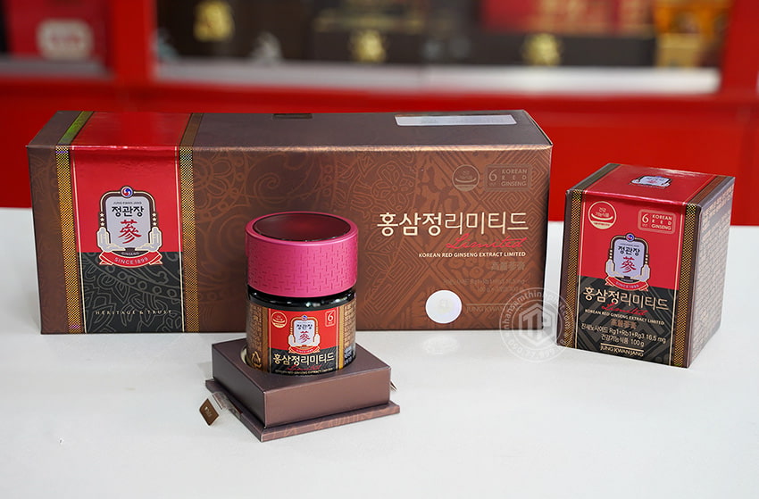 Cao địa sâm Chính phủ tinh chất cao hồng sâm Jung Kwan Jang KGC thượng hạng hộp quà tặng 3 lọ x 100g Cao địa sâm Chính phủ tinh chất cao hồng sâm Jung Kwan Jang KGC thượng hạng hộp quà tặng 3 lọ x 100g