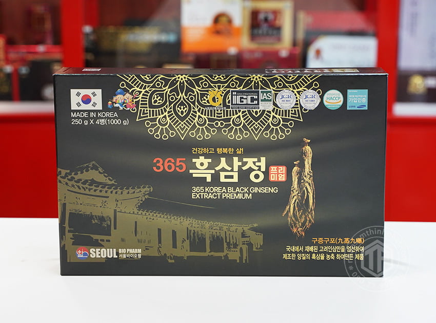 Cao hắc sâm Hàn Quốc 6 năm tuổi hộp 4 lọ 250g Cao hắc sâm Hàn Quốc 6 năm tuổi hộp 4 lọ 250g