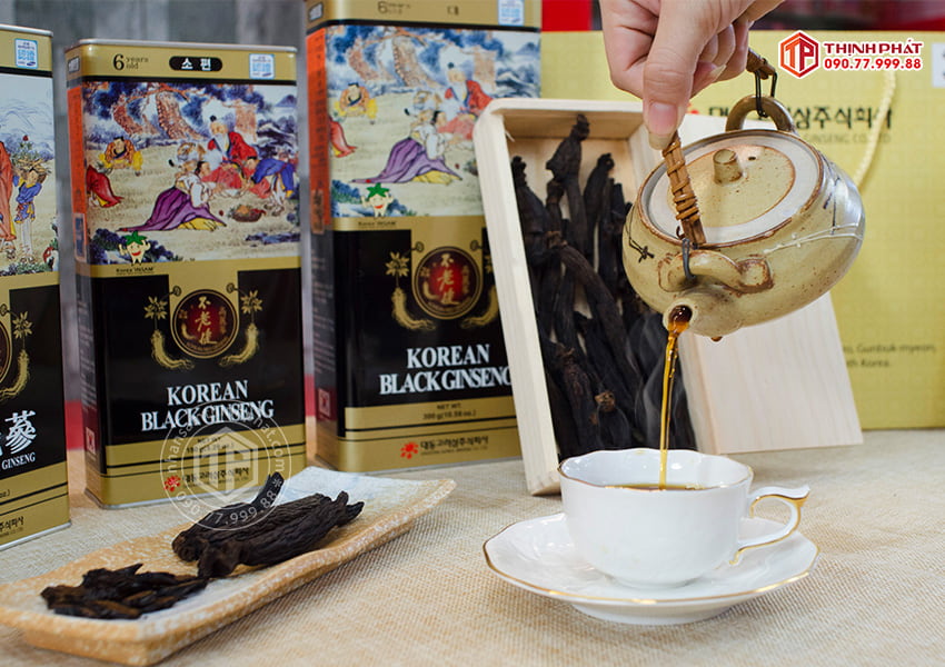 Hắc sâm củ khô 150g hộp thiếc chính hãng Deadong Hàn Quốc Hắc sâm củ khô 150g hộp thiếc chính hãng Deadong Hàn Quốc