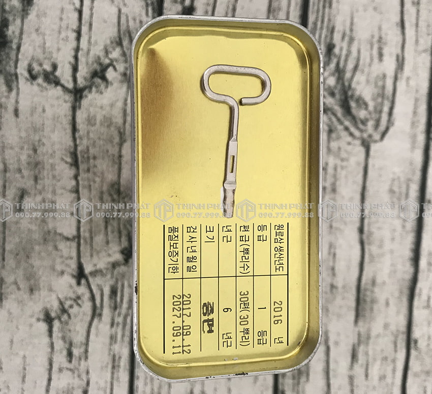 Thiên sâm củ khô Hàn Quốc chính hãng Daedong hộp 300g hộp thiếc 30 củ Thiên sâm củ khô Hàn Quốc chính hãng Daedong hộp 300g hộp thiếc 30 củ