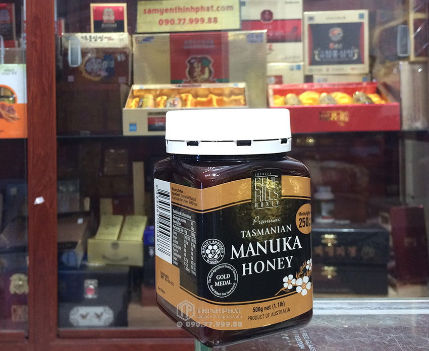 Mật Ong Manuka Blue Hills 250+ 500g Mật Ong Manuka Blue Hills 250+ 500g