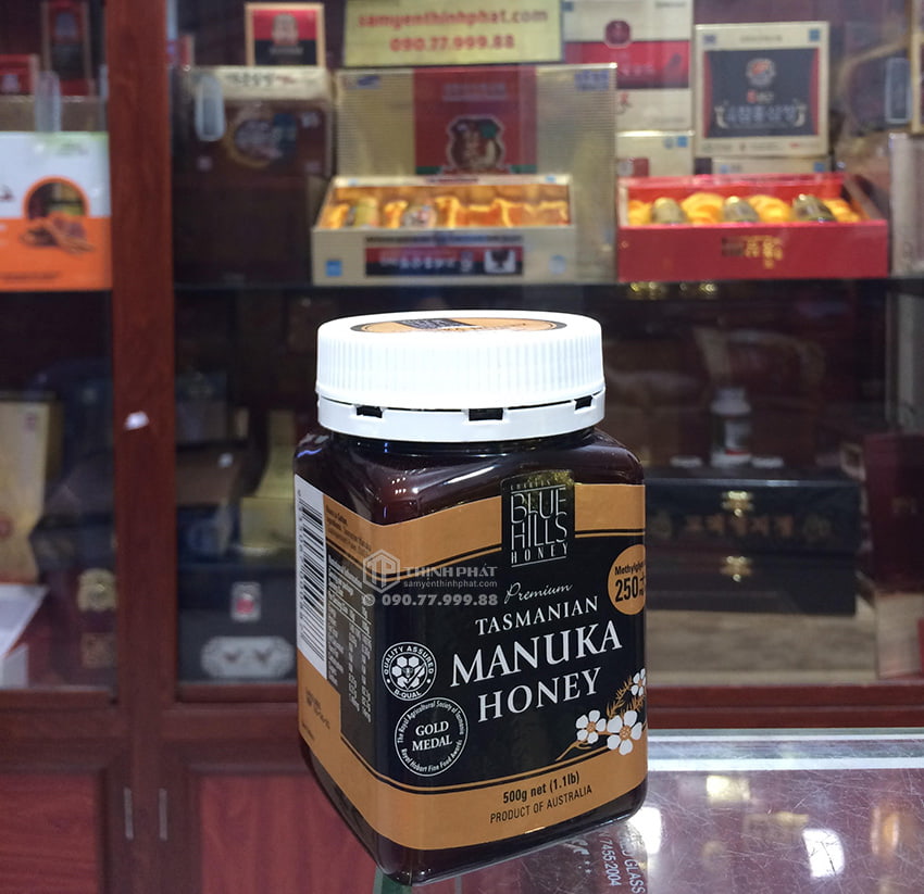 Mật Ong Manuka Blue Hills 250+ 500g Mật Ong Manuka Blue Hills 250+ 500g