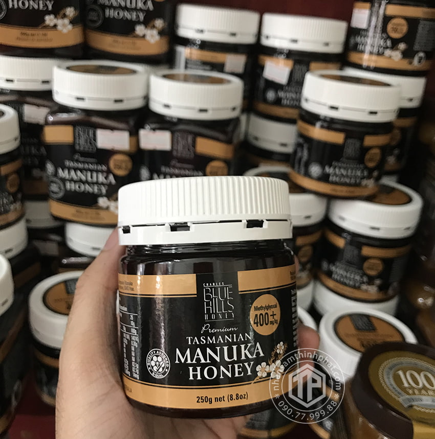Mật Ong Manuka Blue Hills 400+ 250g nhập khẩu từ Úc Mật Ong Manuka Blue Hills 400+ 250g nhập khẩu từ Úc