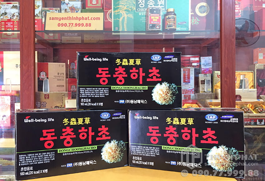 Nước đông trùng hạ thảo Hàn Quốc Nước đông trùng hạ thảo Hàn Quốc