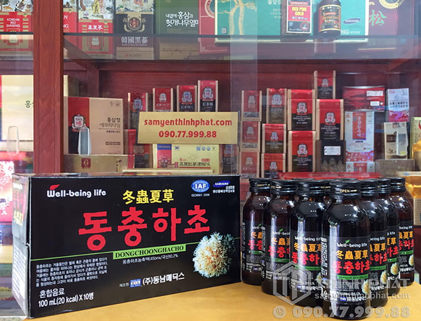 Nước đông trùng hạ thảo Hàn Quốc Nước đông trùng hạ thảo Hàn Quốc