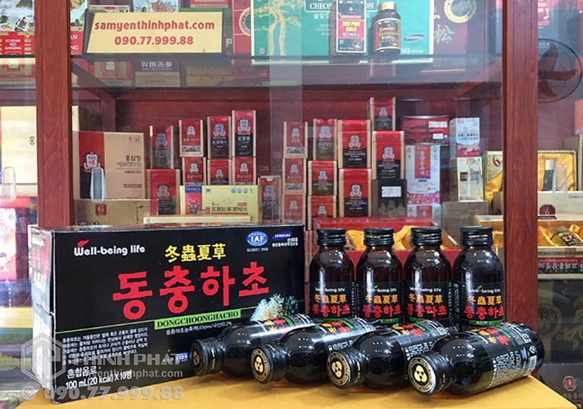 Nước đông trùng hạ thảo Hàn Quốc Nước đông trùng hạ thảo Hàn Quốc
