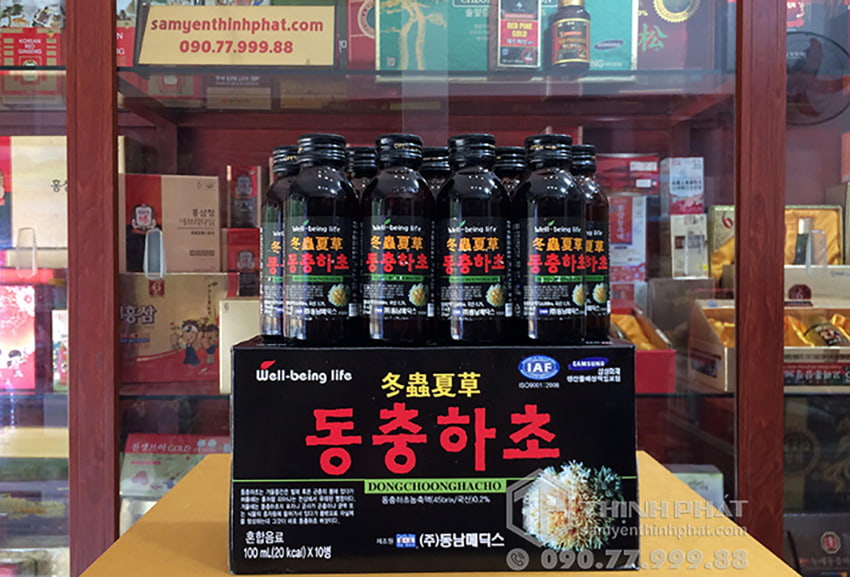 Nước đông trùng hạ thảo Hàn Quốc Nước đông trùng hạ thảo Hàn Quốc