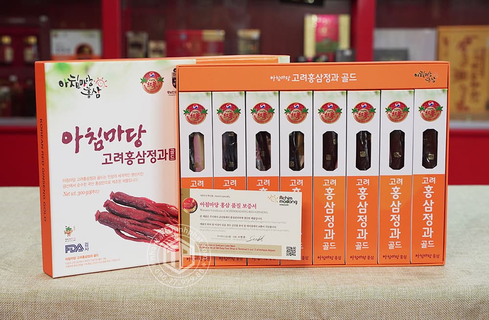 Hồng sâm củ tẩm mật ong Geumsan sâm Hàn Quốc 6 năm tuổi 8 củ lớn hộp 300g Hồng sâm củ tẩm mật ong Geumsan sâm Hàn Quốc 6 năm tuổi 8 củ lớn hộp 300g