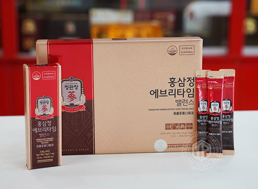 Nước hồng sâm Balance KGC 20 gói Nước hồng sâm Balance KGC 20 gói