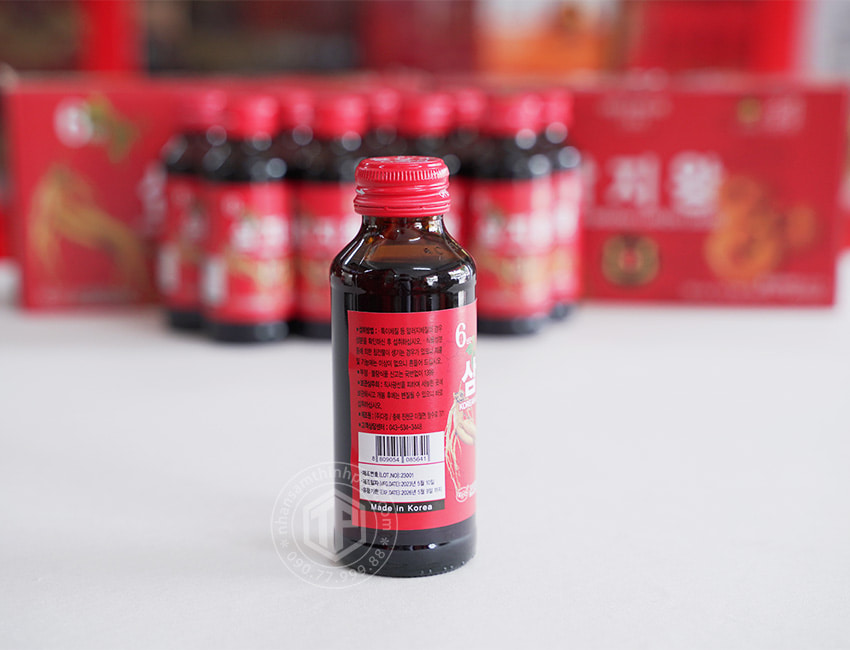 Nước hồng sâm linh chi KGS Hàn Quốc hộp 10 chai Nước hồng sâm linh chi KGS Hàn Quốc hộp 10 chai