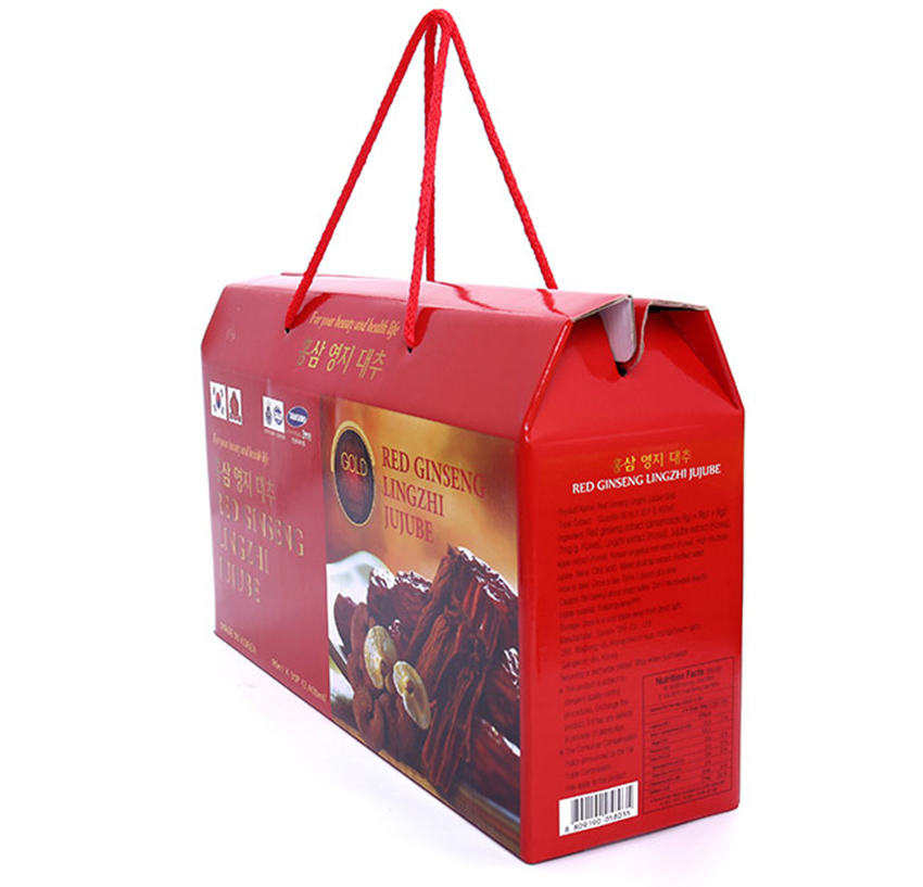 Nước hồng sâm linh chi táo đỏ Hàn Quốc hộp 30 gói x 80ml Nước hồng sâm linh chi táo đỏ Hàn Quốc hộp 30 gói x 80ml