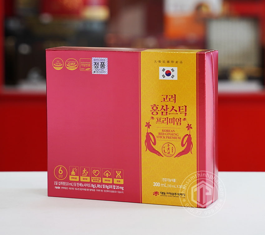 Nước hồng sâm nguyên chất Daedong Hàn Quốc 30 gói x 10ml Nước hồng sâm nguyên chất Daedong Hàn Quốc 30 gói x 10ml