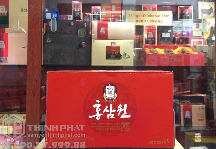 Nước hồng sâm Won cao cấp KGC hộp 10 chai Nước hồng sâm Won cao cấp KGC hộp 10 chai