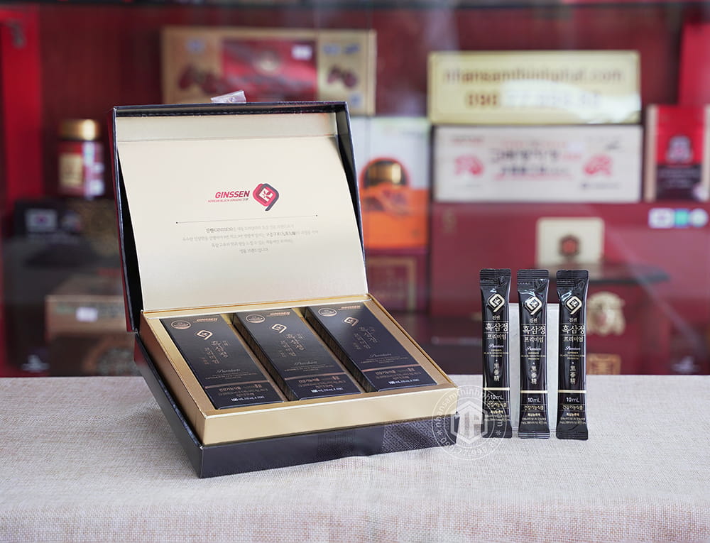 Tinh chất hắc sâm pha sẵn cao cấp Daedong Hàn Quốc hộp 30 gói x 10ml Tinh chất hắc sâm pha sẵn cao cấp Daedong Hàn Quốc hộp 30 gói x 10ml