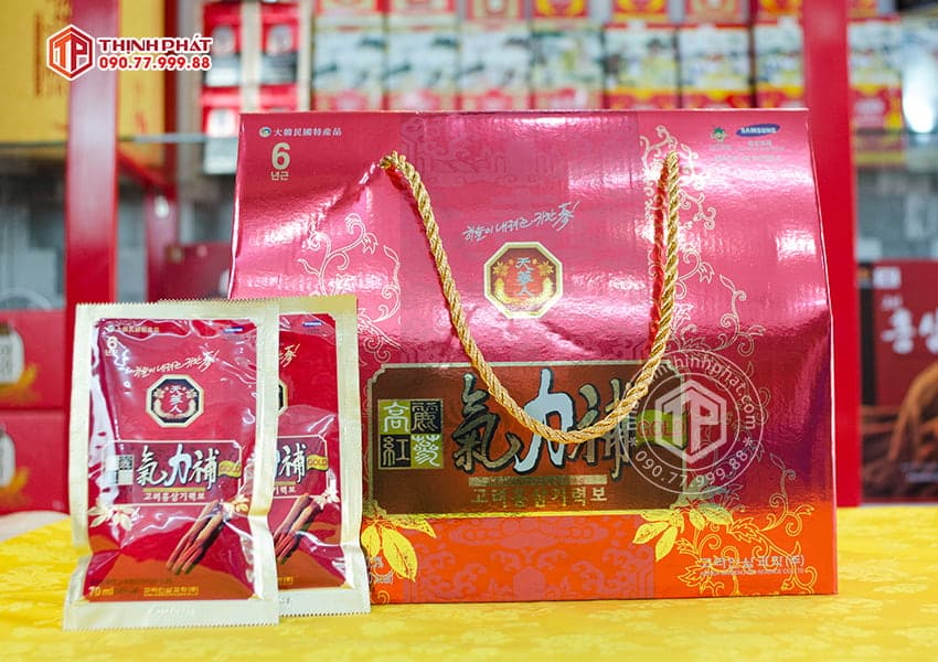 Tinh chất hồng sâm khí lực dạng nước hộp 30 gói sâm Hàn Quốc chính hãng Bio Tinh chất hồng sâm khí lực dạng nước hộp 30 gói sâm Hàn Quốc chính hãng Bio