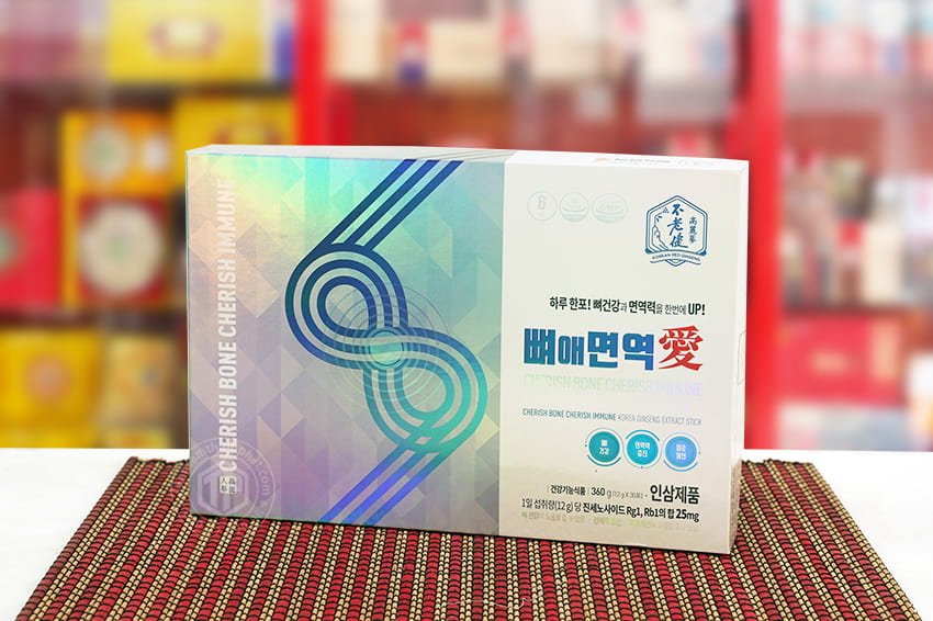 Tinh chất nhân sâm bổ xương khớp hộp 30 gói x 12g Tinh chất nhân sâm bổ xương khớp hộp 30 gói x 12g