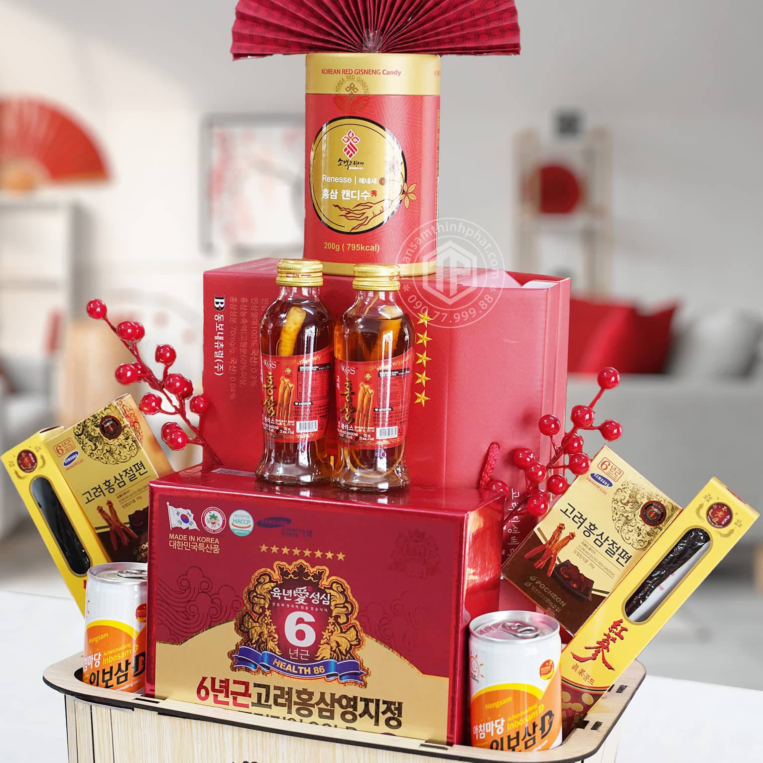 Giỏ Quà Sức Khỏe Xuân Thịnh Phát Giỏ Quà Sức Khỏe Xuân Thịnh Phát