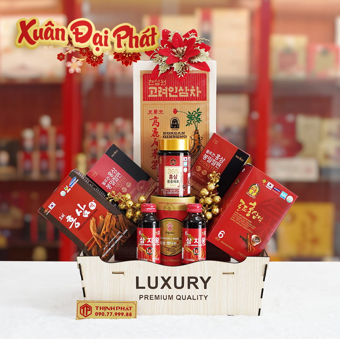 Giỏ Quà Xuân Đại Phát Giỏ Quà Xuân Đại Phát