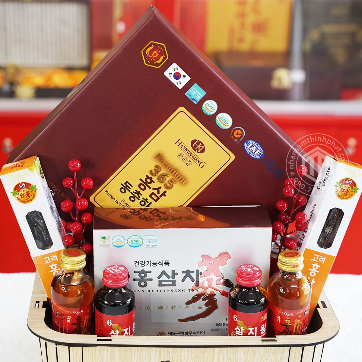 Giỏ Quà Xuân Đại Phát - Set 1 Giỏ Quà Xuân Đại Phát - Set 1