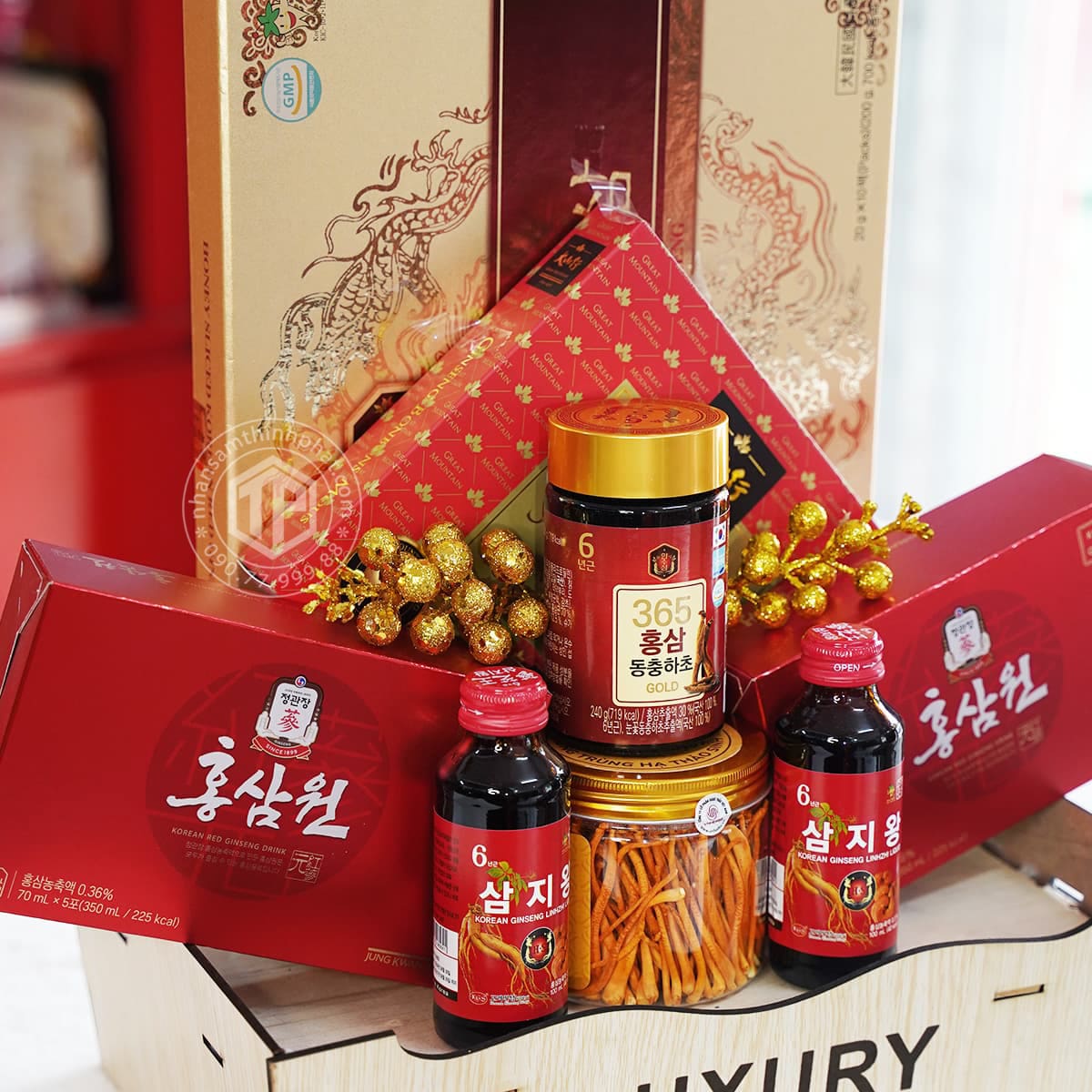 Giỏ Quà Sức Khỏe Xuân Thịnh Phát - Set 1 Giỏ Quà Sức Khỏe Xuân Thịnh Phát - Set 1