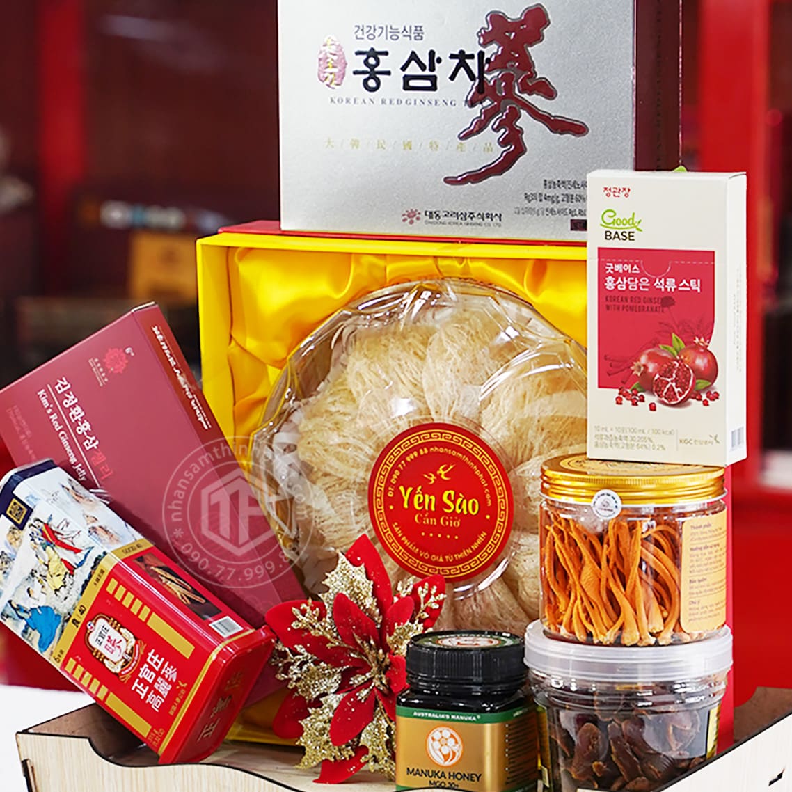 Giỏ Quà Xuân Thịnh Vượng Set 2 Giỏ Quà Xuân Thịnh Vượng Set 2