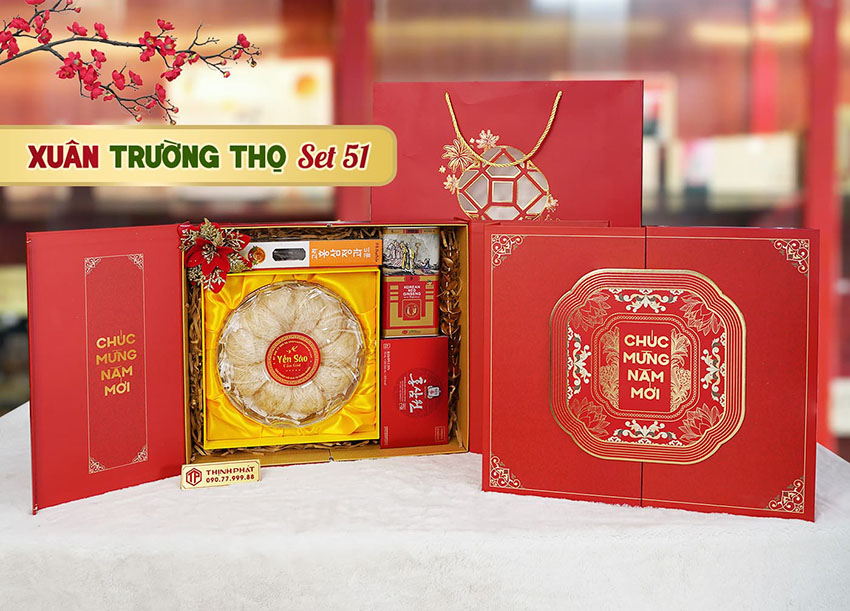 Hộp Quà Xuân Trường Thọ - Set 51 Hộp Quà Xuân Trường Thọ - Set 51