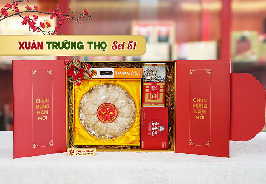 Hộp Quà Xuân Trường Thọ - Set 51 Hộp Quà Xuân Trường Thọ - Set 51
