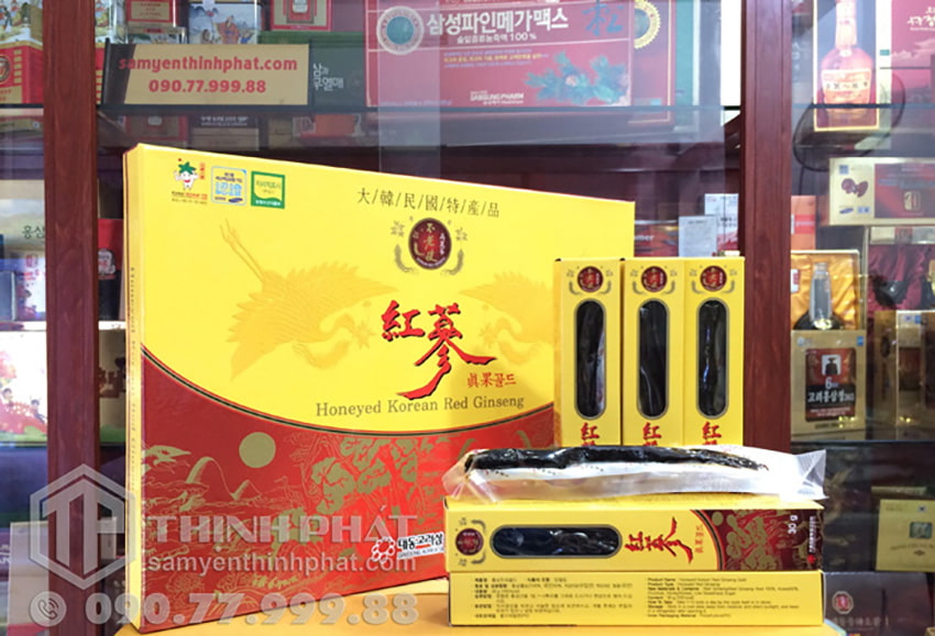 Hồng sâm củ tẩm mật ong - Deadong Hồng sâm củ tẩm mật ong - Deadong