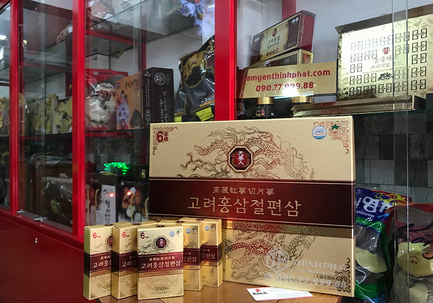 Hồng sâm lát tẩm mật ong chính hãng Bio ApGold sâm Hàn Quốc 6 năm tuổi Hồng sâm lát tẩm mật ong chính hãng Bio ApGold sâm Hàn Quốc 6 năm tuổi