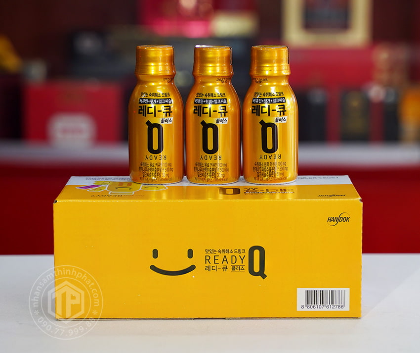 Nước uống giải rượu Hàn Quốc hộp 10 chai x 100ml Nước uống giải rượu Hàn Quốc hộp 10 chai x 100ml