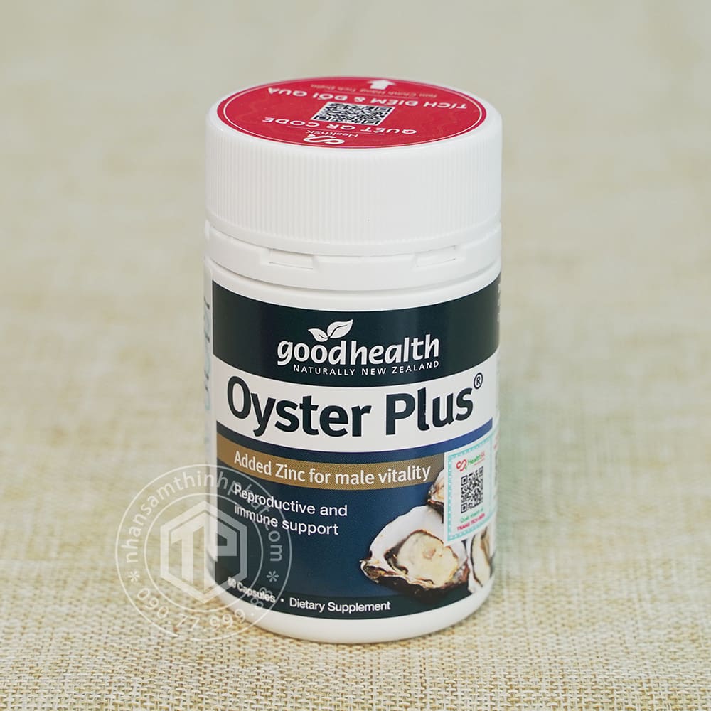 Viên hàu Oyster Plus lọ 60 viên Viên hàu Oyster Plus lọ 60 viên