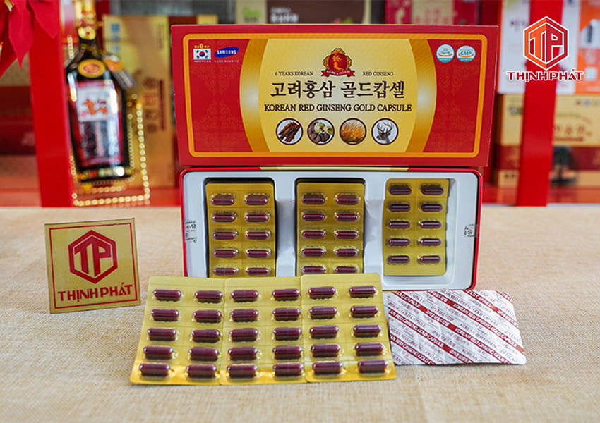 Viên đạm hồng sâm nhung hươu linh chi đông trùng hạ thảo insam Hàn Quốc 120v Viên đạm hồng sâm nhung hươu linh chi đông trùng hạ thảo insam Hàn Quốc 120v