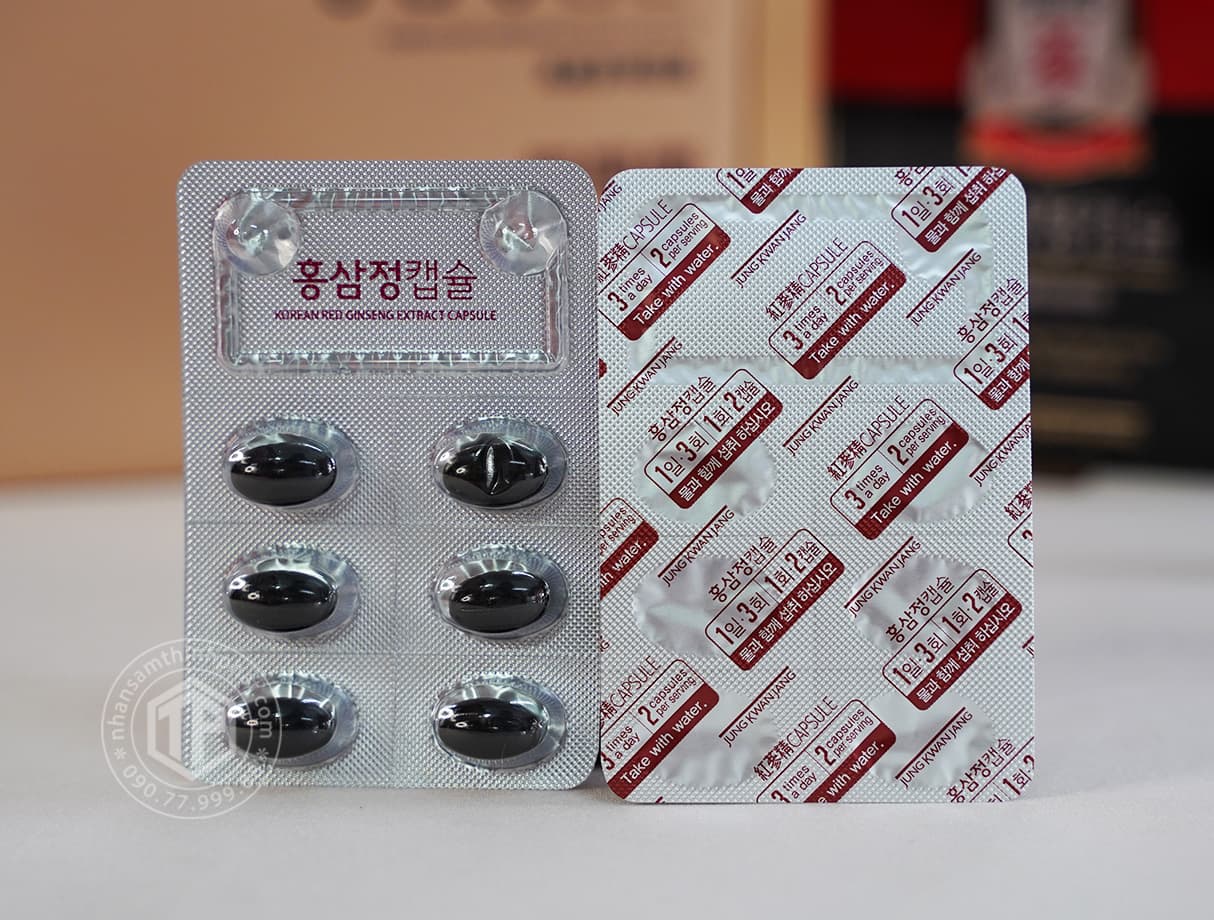 Viên Hồng Sâm Hàn Quốc Cao Cấp KGC Jung Kwan Jang 2 hộp x 150 Viên Viên Hồng Sâm Hàn Quốc Cao Cấp KGC Jung Kwan Jang 2 hộp x 150 Viên