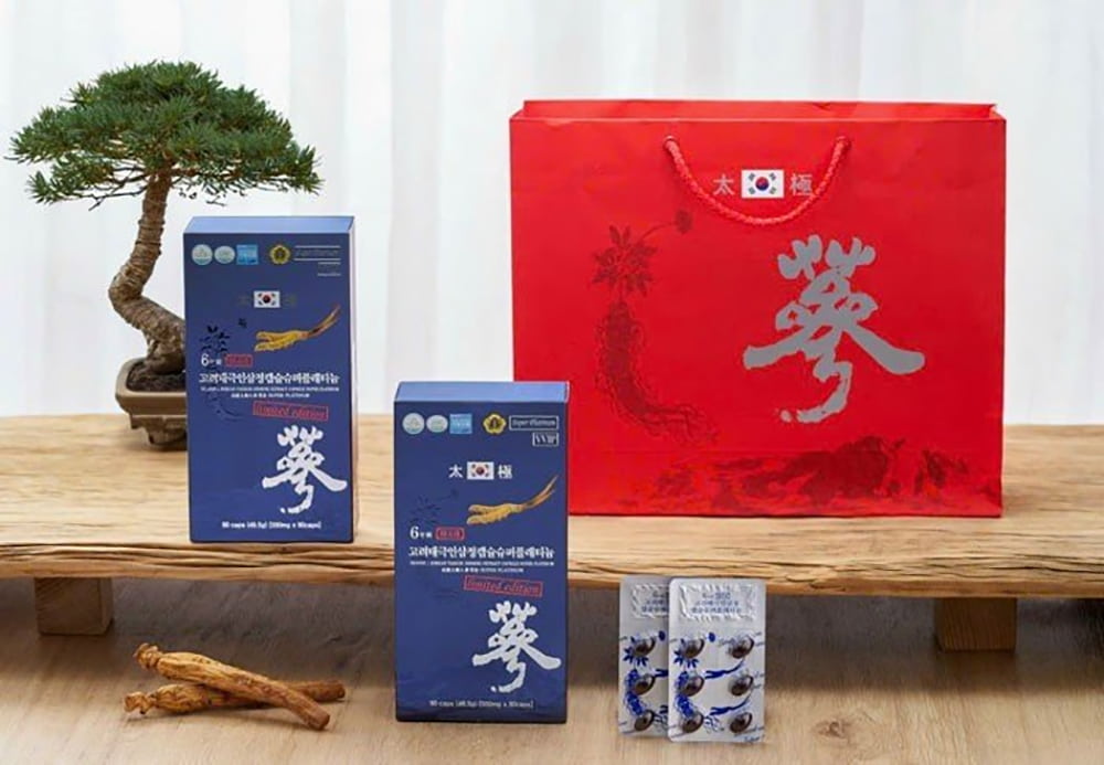 Viên thiên sâm đông trùng hạ thảo cao cấp hộp 180 viên Viên thiên sâm đông trùng hạ thảo cao cấp hộp 180 viên