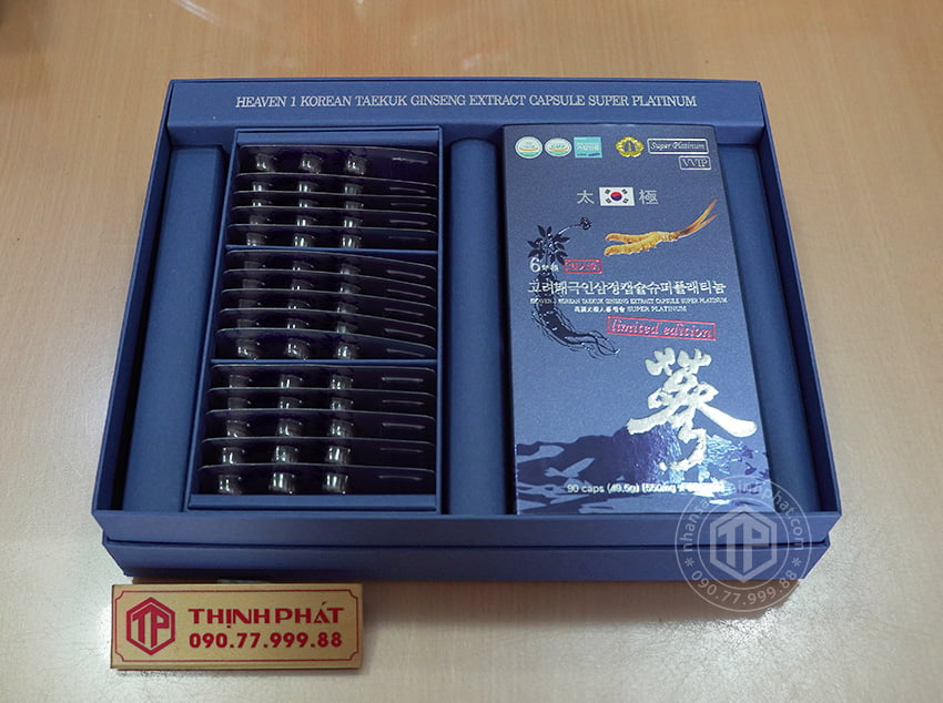 Viên thiên sâm đông trùng hạ thảo cao cấp hộp 180 viên Viên thiên sâm đông trùng hạ thảo cao cấp hộp 180 viên