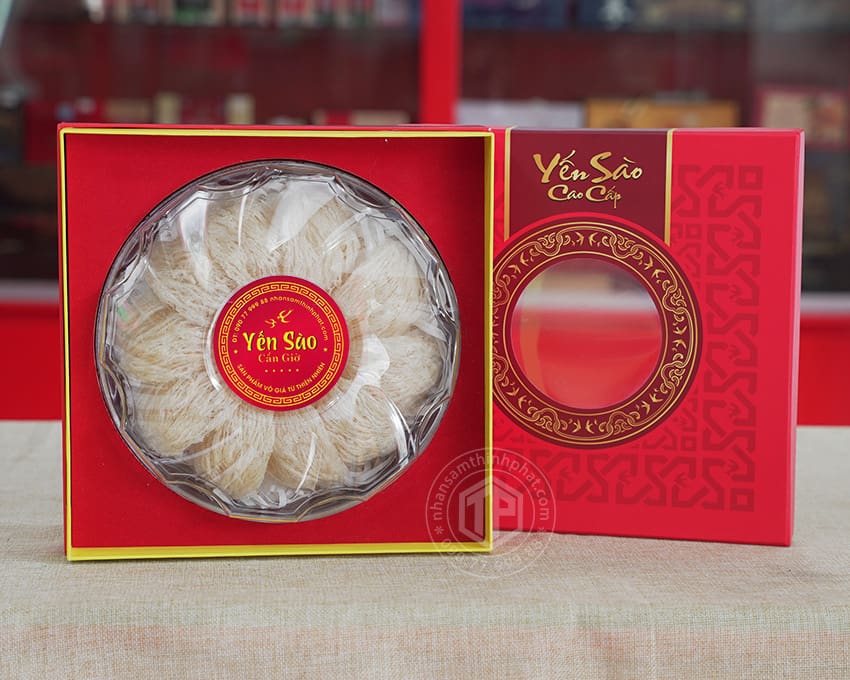 Yến sào Cần Giờ làm sạch loại 1 hộp 100g Yến sào Cần Giờ làm sạch loại 1 hộp 100g