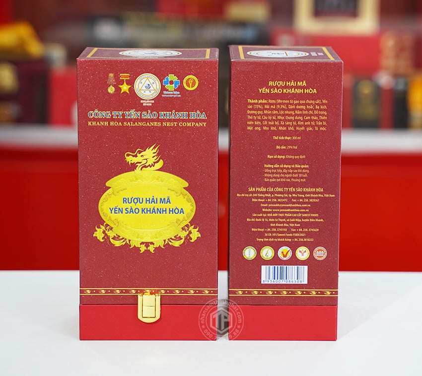 Dược tửu hải mã yến sào Khánh Hòa Dược tửu hải mã yến sào Khánh Hòa