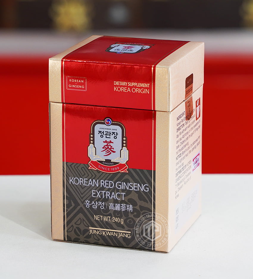 Cao hồng sâm Chính phủ Hàn Quốc cao cấp KGC Jung Kwan Jang 240g Cao hồng sâm Chính phủ Hàn Quốc cao cấp KGC Jung Kwan Jang 240g