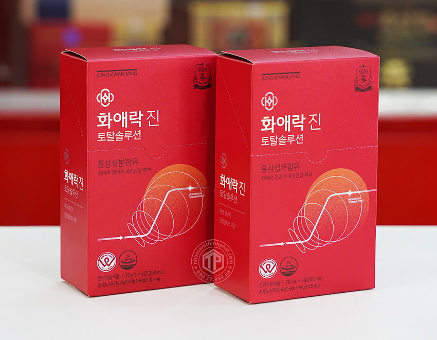 Nước Hồng Sâm Cao Cấp KGC chính hãng cho nữ hộp 30 gói x 70ml Nước Hồng Sâm Cao Cấp KGC chính hãng cho nữ hộp 30 gói x 70ml