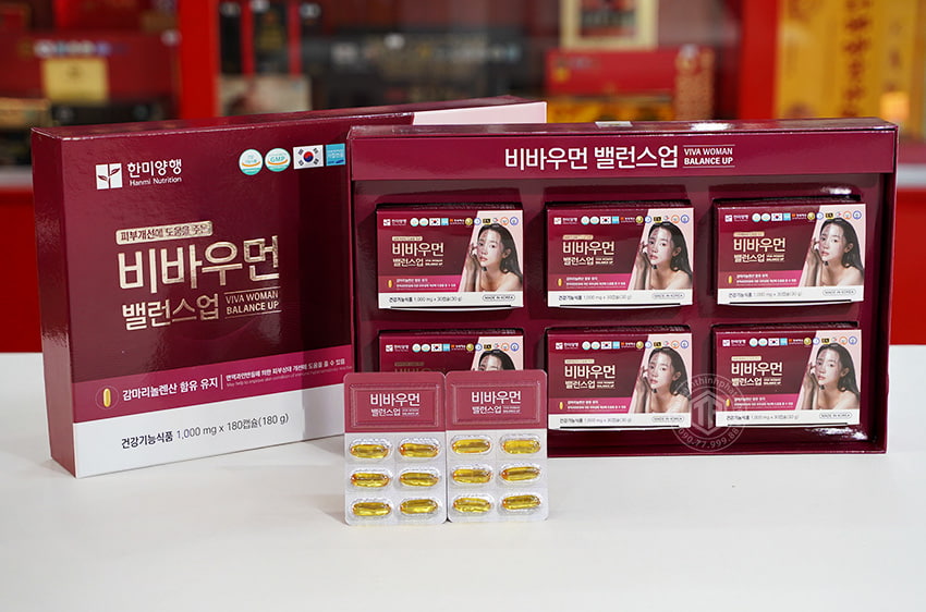 Viên uống cân bằng nội tiết tố nữ Hàn Quốc hộp 180 viên Viên uống cân bằng nội tiết tố nữ Hàn Quốc hộp 180 viên