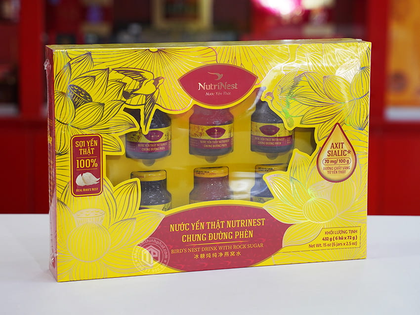 Yến chưng sẳn hộp 6 lọ Gold Bird Silver