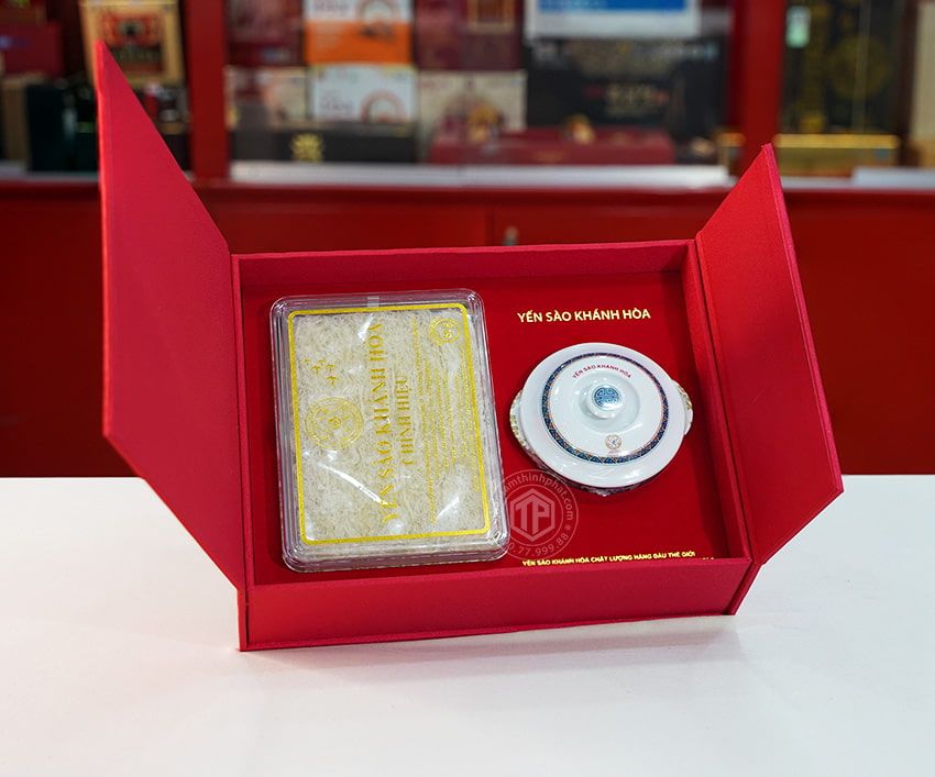 Tổ Yến Sào Khánh Hòa yến đảo hộp quà tặng 50g - 015G Tổ Yến Sào Khánh Hòa yến đảo hộp quà tặng 50g - 015G