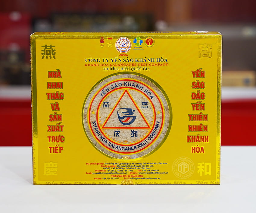 Tổ Yến Sào Khánh Hòa yến làm sạch 50g - 015 Tổ Yến Sào Khánh Hòa yến làm sạch 50g - 015